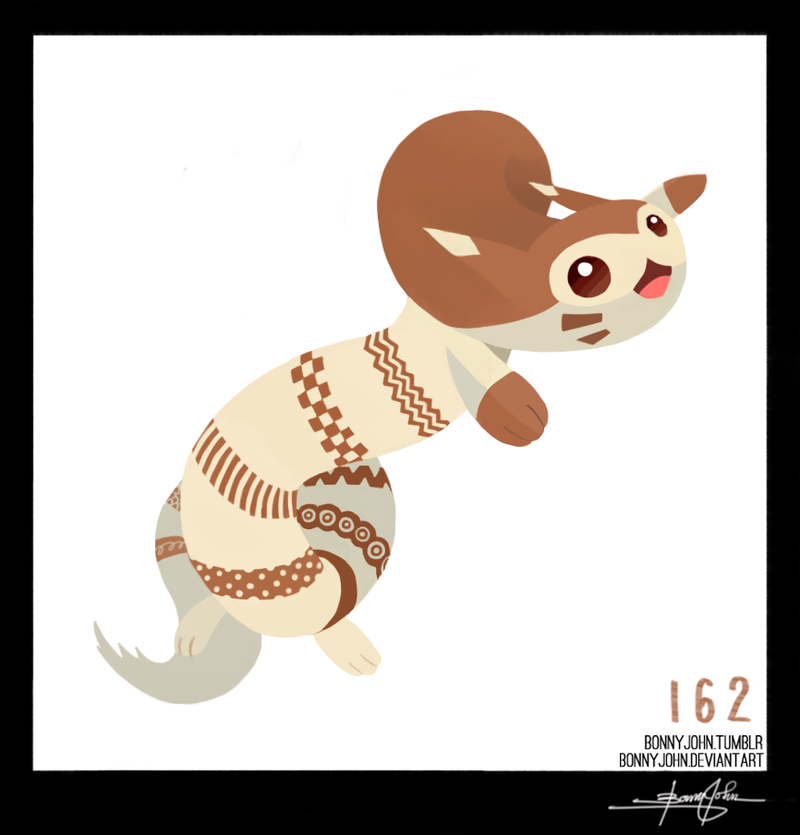 Illustration for article titled Fumbling Furret! Pokemon One a Day, Series 2!